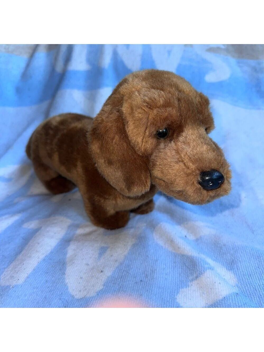 Russ Yomiko Classics #34376 Red Dachshund Brown Wiener Dog Plush Stuffed Animal